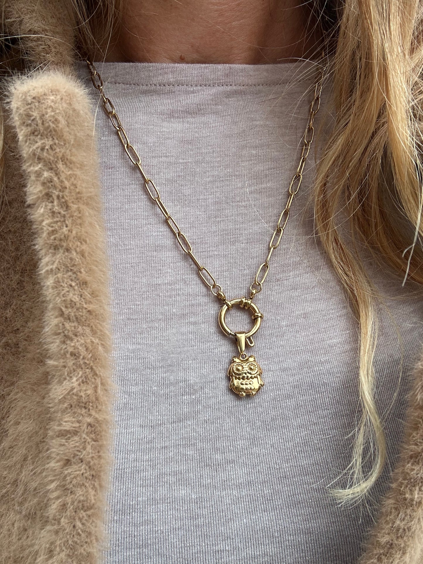 Collana in acciaio inossidabile anallergica e waterproof "Betty"