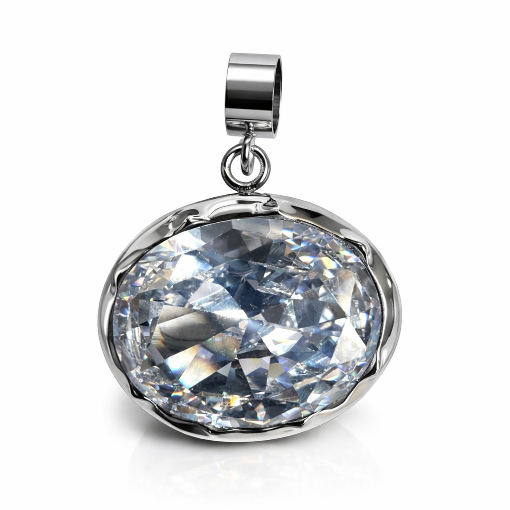 Collana in acciaio inossidabile anallergica e waterproof "Pulsar"