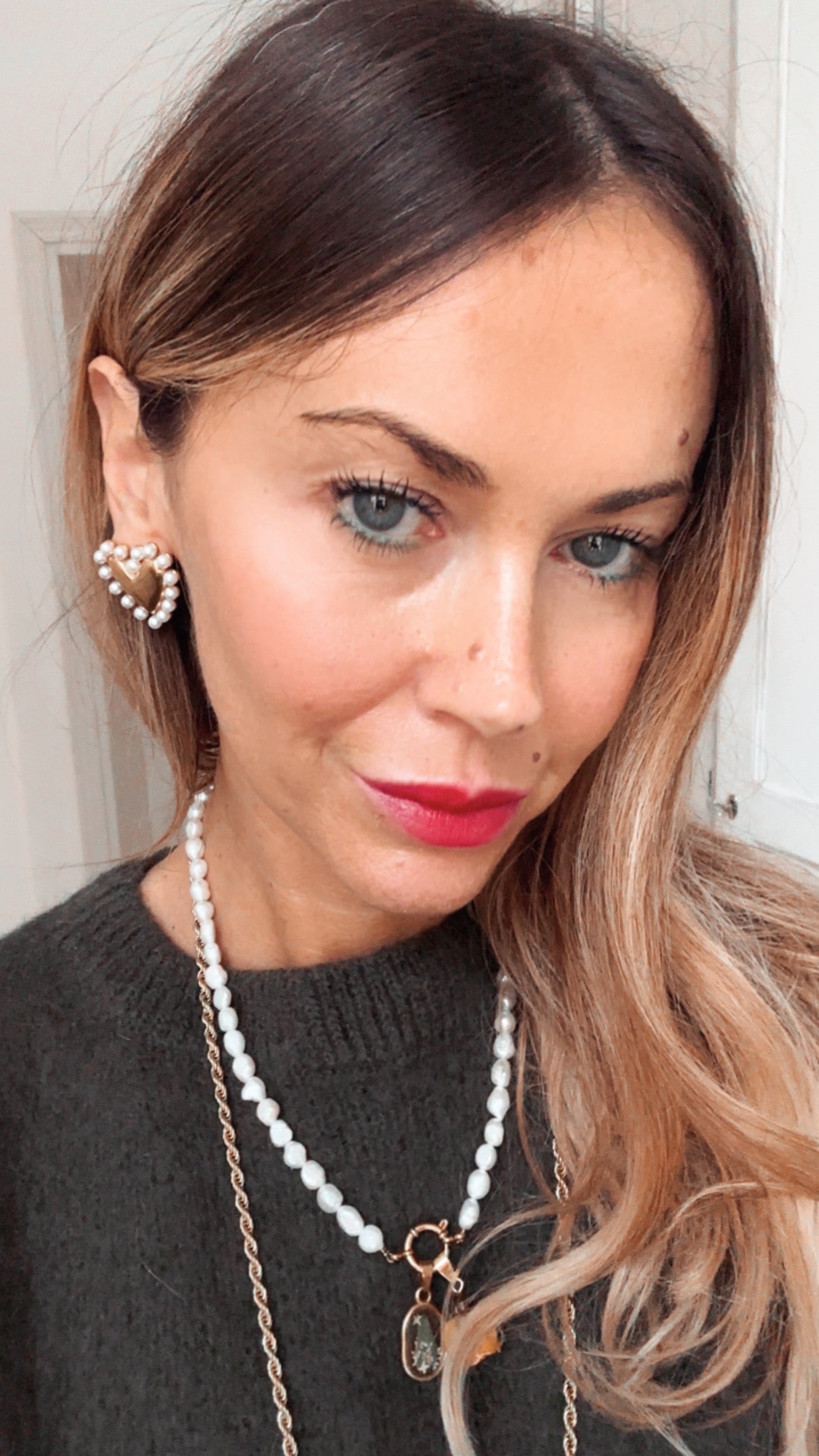 Orecchini in acciaio inossidabile anallergici e waterproof "Cuore Protetto"