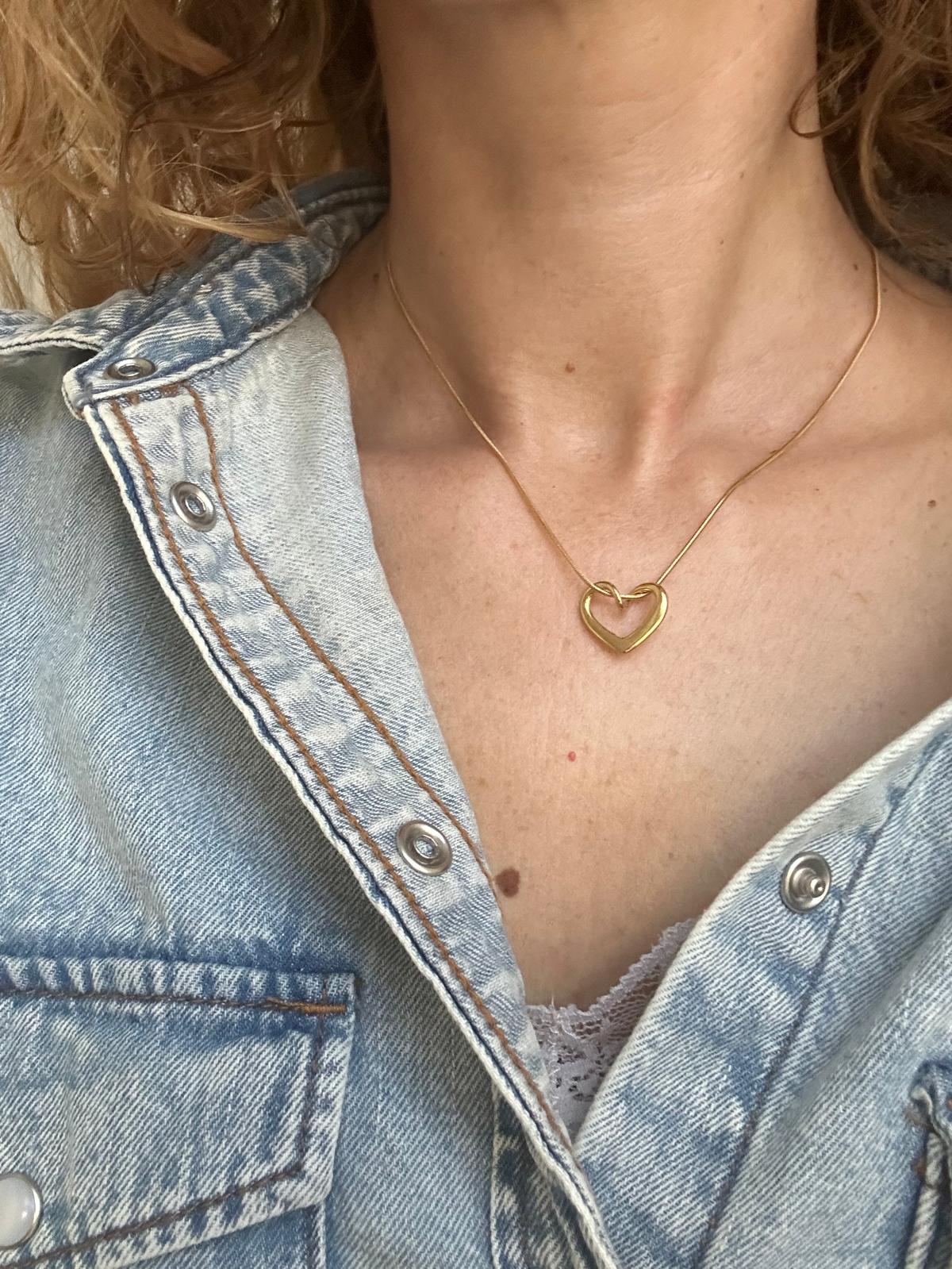Collana in acciaio inossidabile anallergica e waterproof "Gioia"
