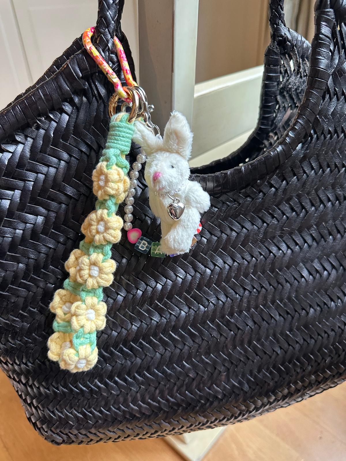 Key Chanin ciondolo da borsa fatto a mano modello Bunnie