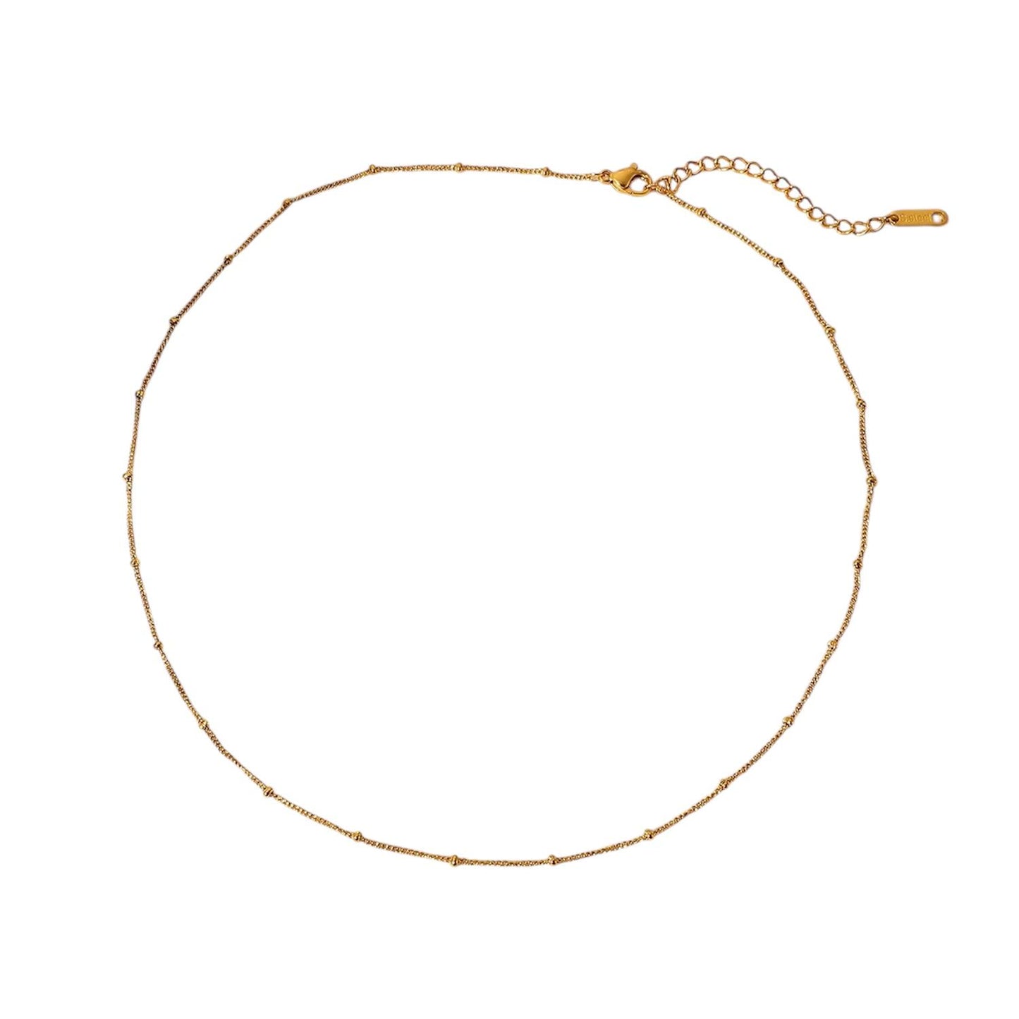 Collana in acciaio inossidabile anallergica e waterproof Mimì