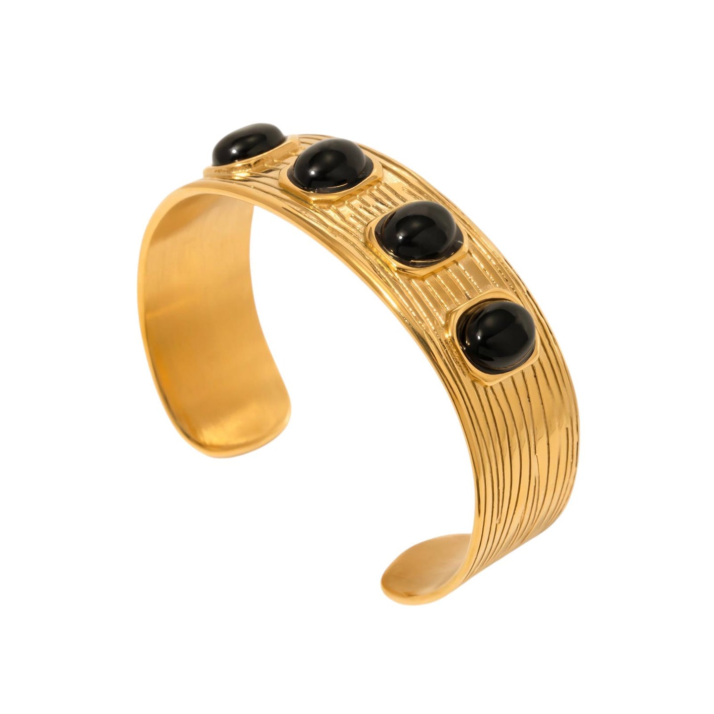 Bracciale in acciaio inossidabile anallergico e waterproof "Cordelia"