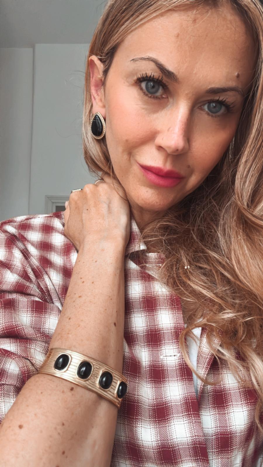 Bracciale in acciaio inossidabile anallergico e waterproof "Cordelia"