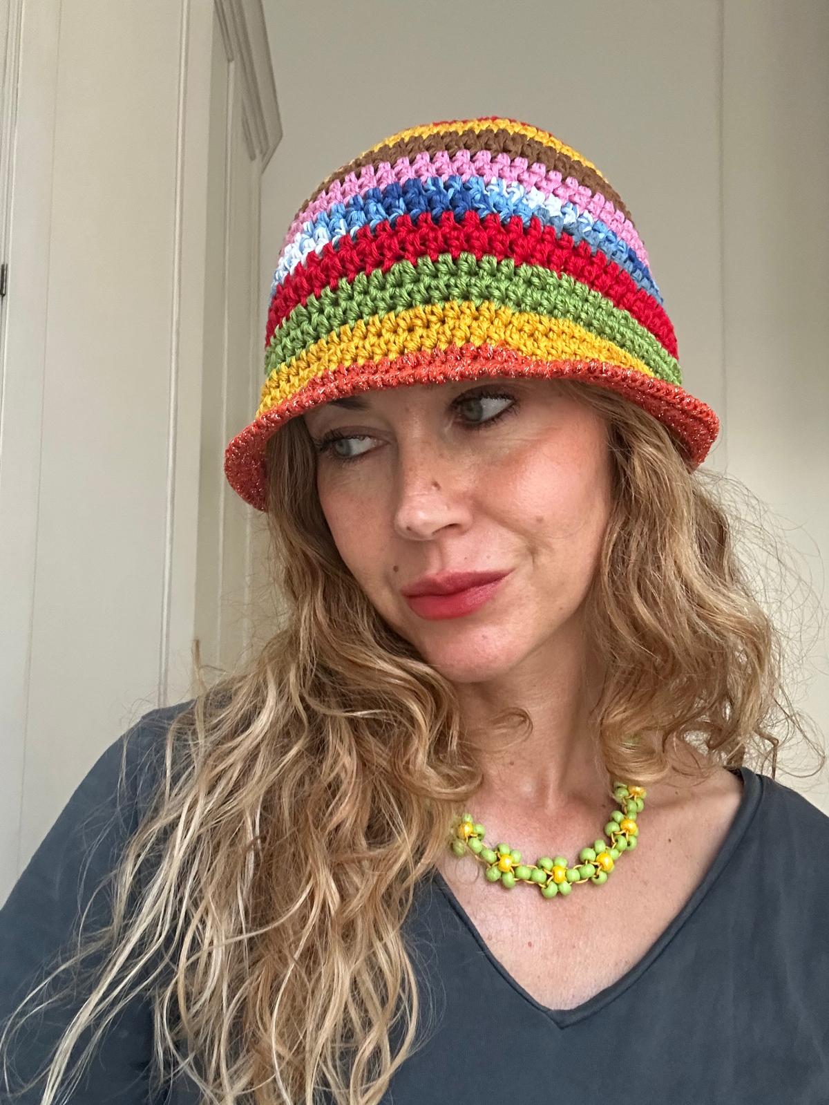 Cappello alla pescatora colorato Mergellina