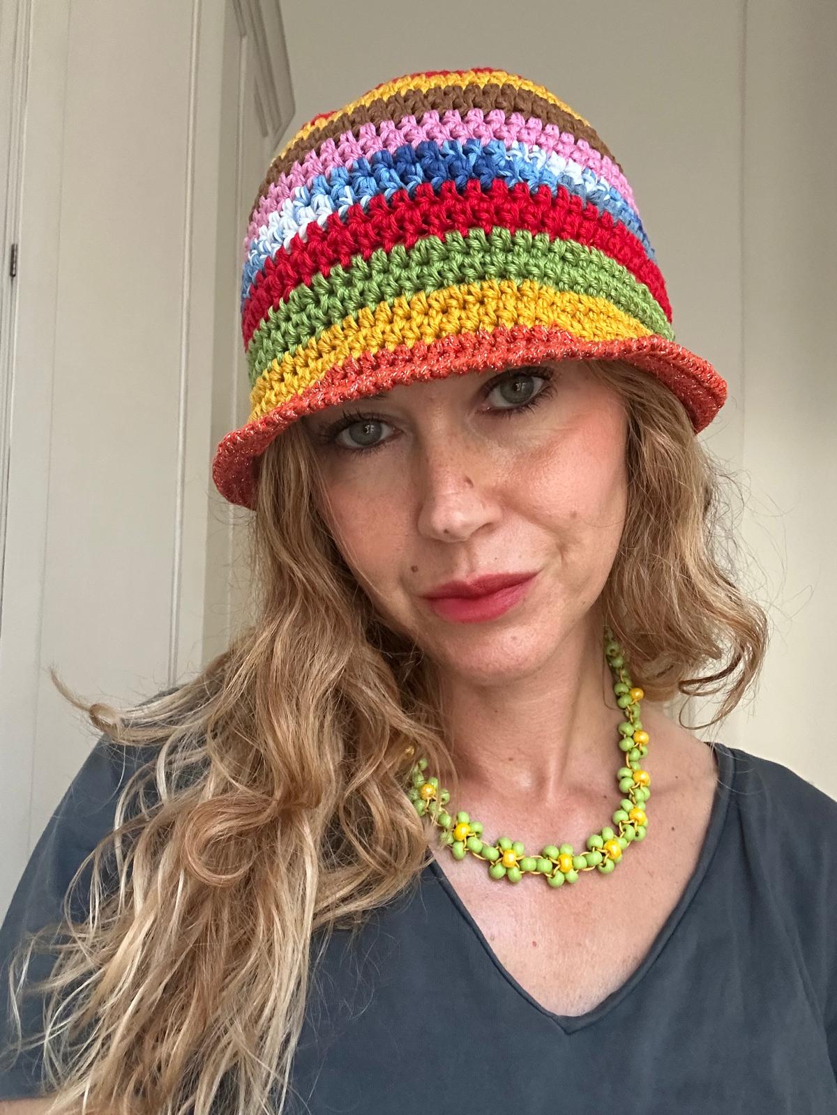 Cappello alla pescatora colorato Mergellina