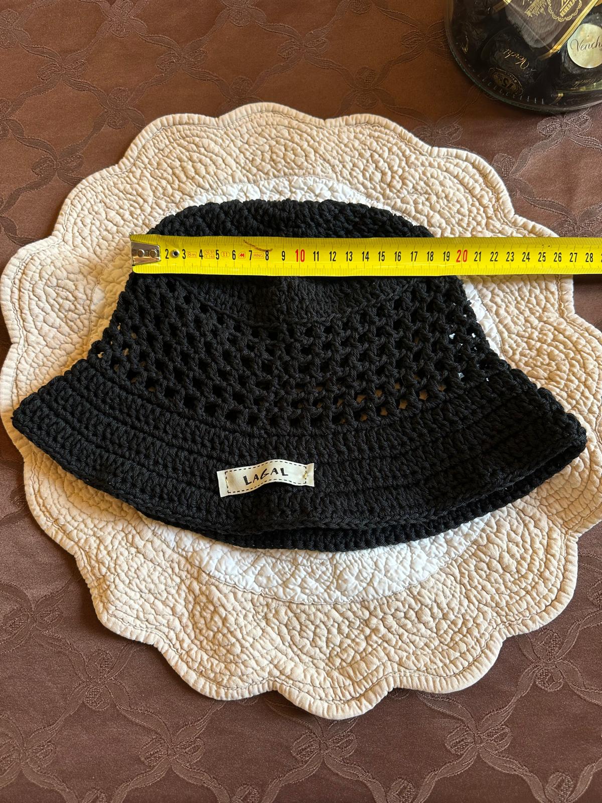 Cappello Milly fatto all'uncinetto in puro cotone