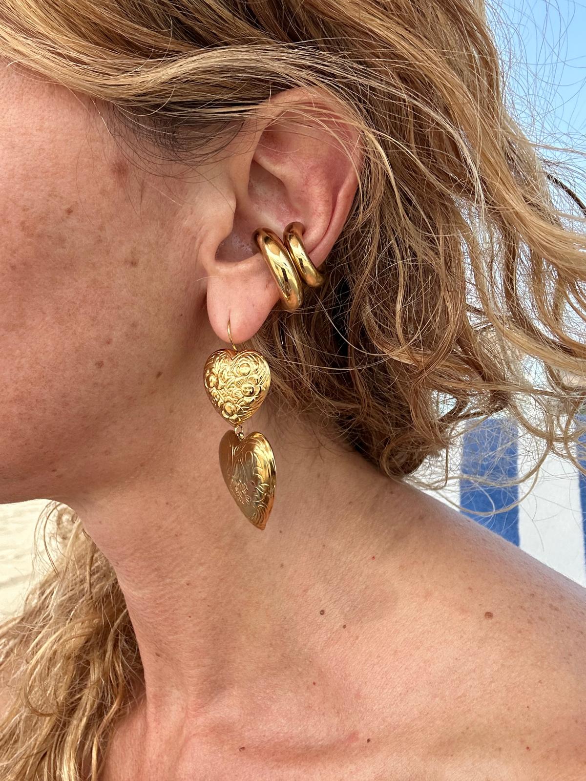 Ear Cuff in acciaio inossidabile anallergici e waterproof "Inevitabili S e M"