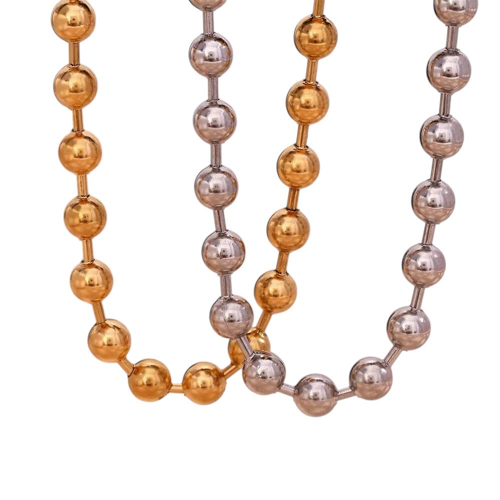Collana in acciaio inossidabile anallergica e waterproof "Poppy"
