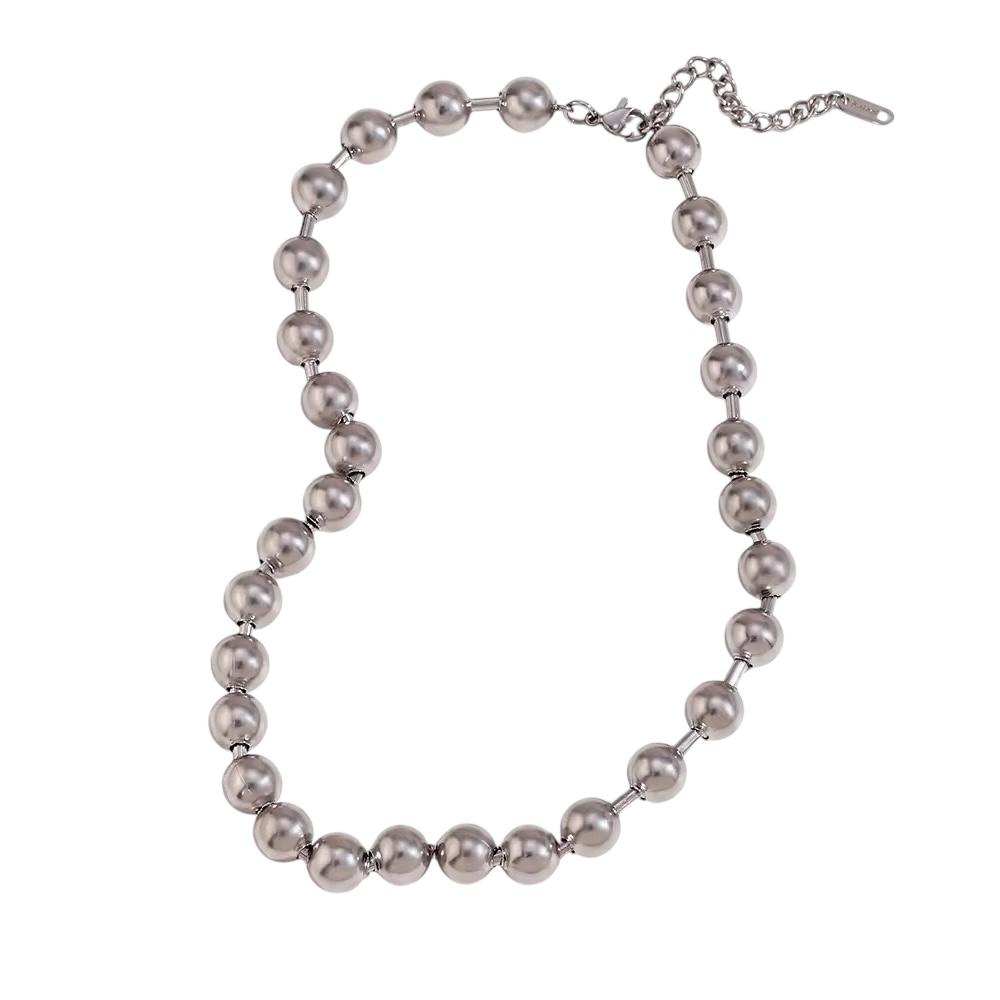 Collana in acciaio inossidabile anallergica e waterproof "Poppy"