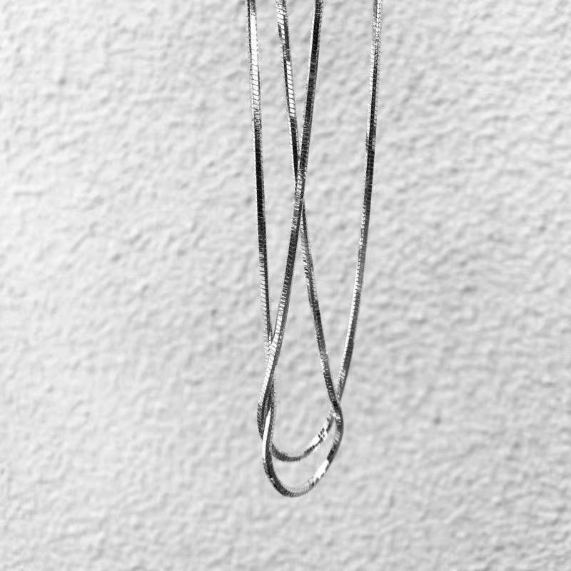 Collana in acciaio inossidabile anallergica e waterproof "Olly"