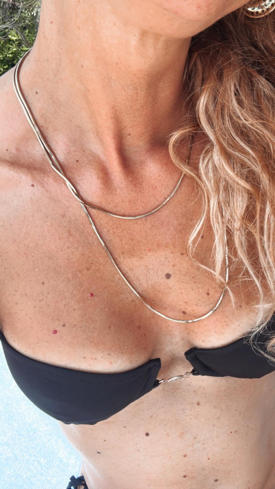 Collana in acciaio inossidabile anallergica e waterproof "Olly"