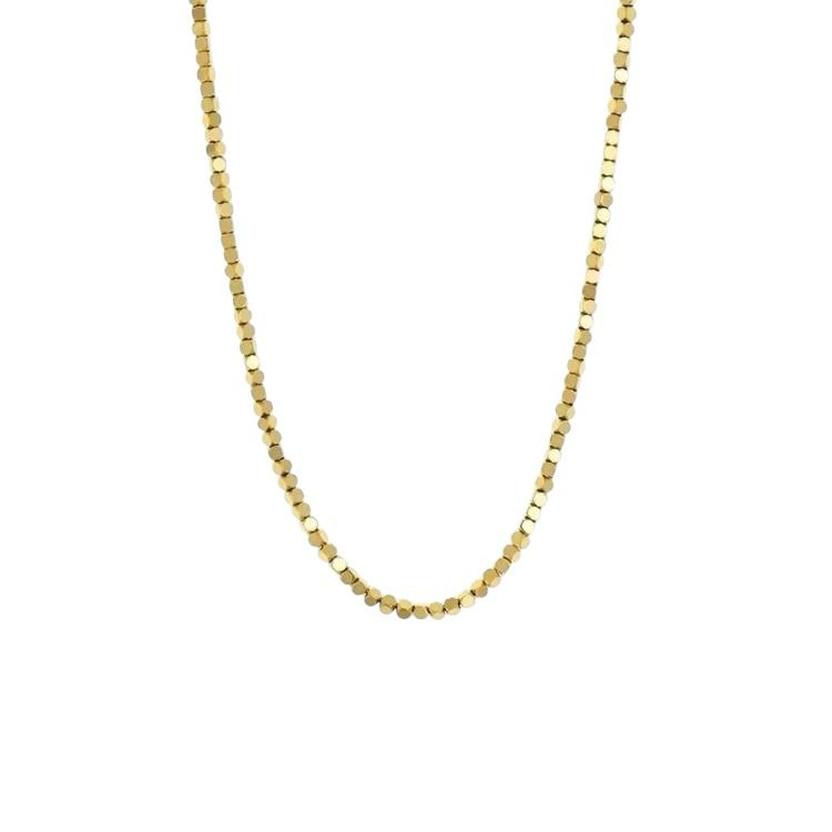 Collana in acciaio inossidabile anallergica e waterproof "Pepita"