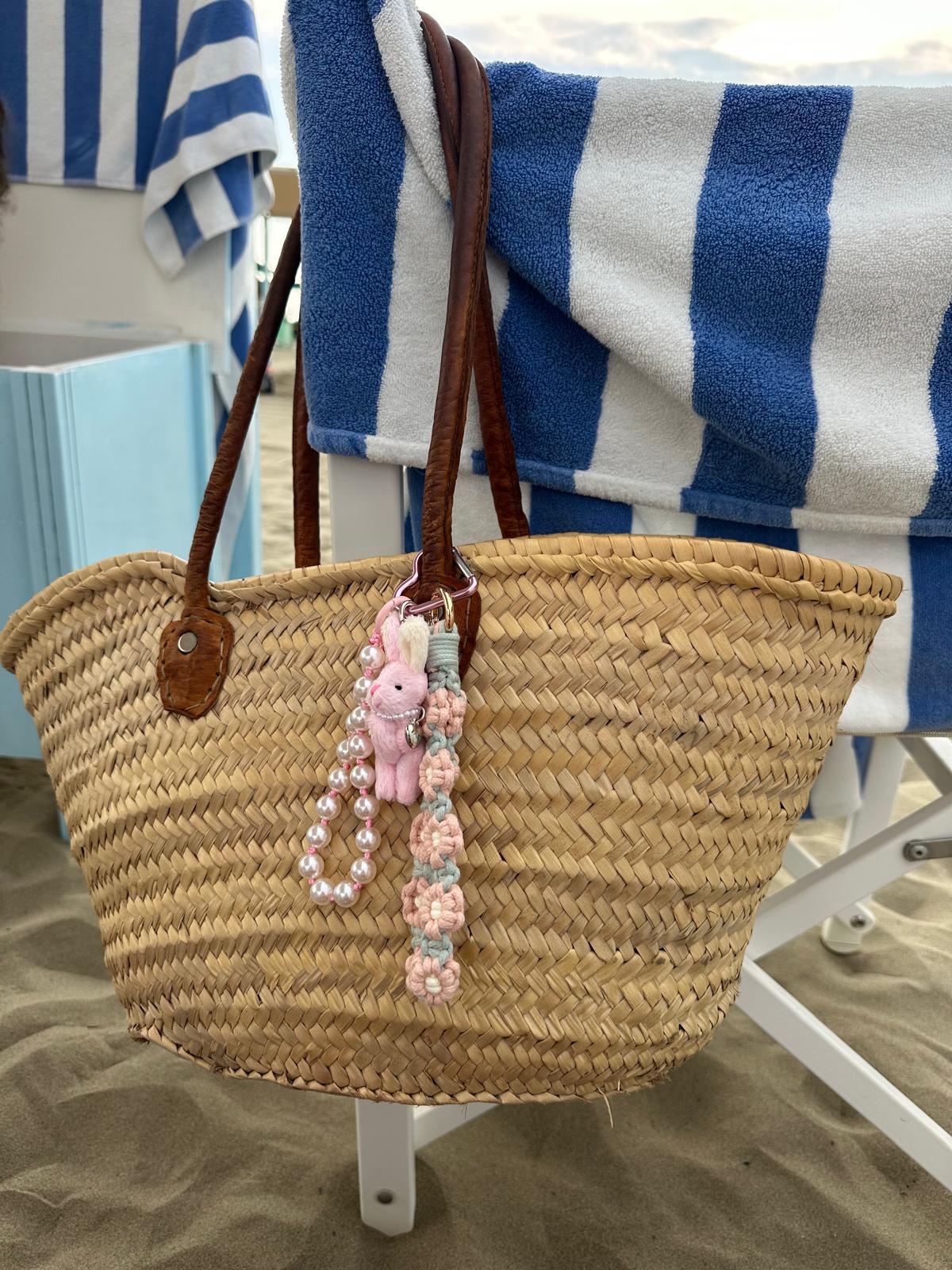 Key Chanin ciondolo da borsa fatto a mano modello Bunnie