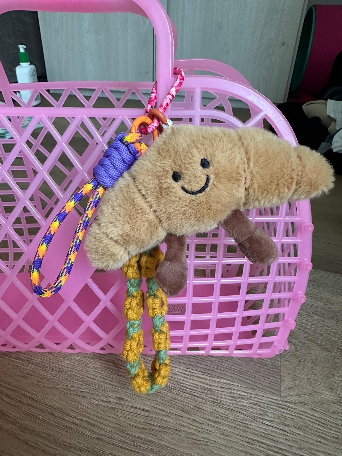 Key Chanin ciondolo da borsa fatto a mano modello Brioche