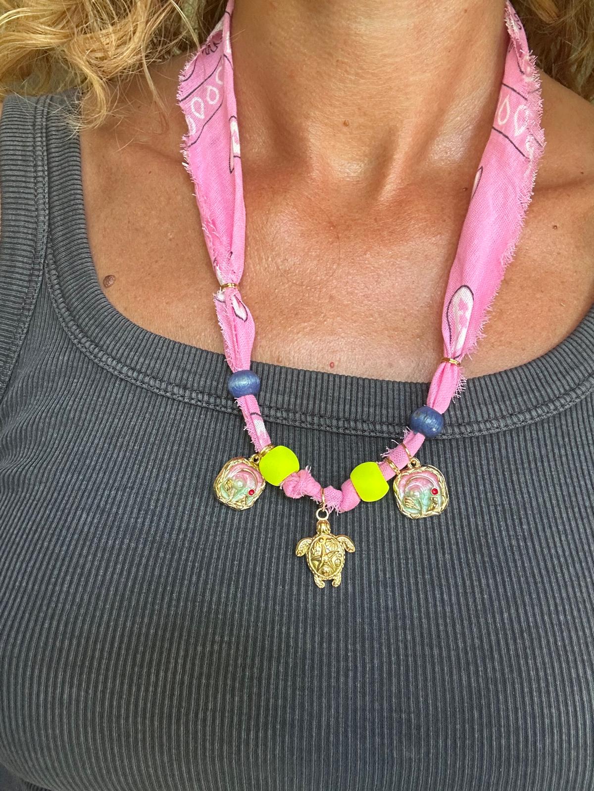 Collana Bandana fatta a mano