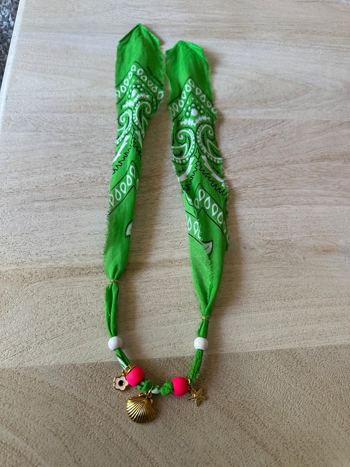 Collana Bandana fatta a mano