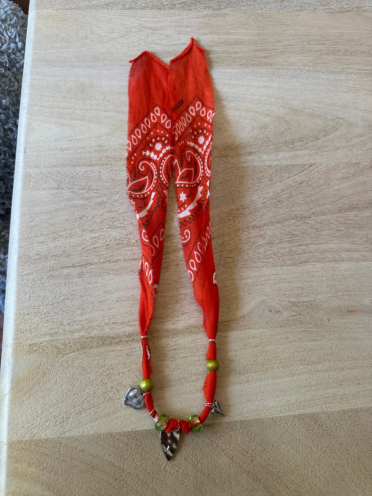 Collana Bandana fatta a mano