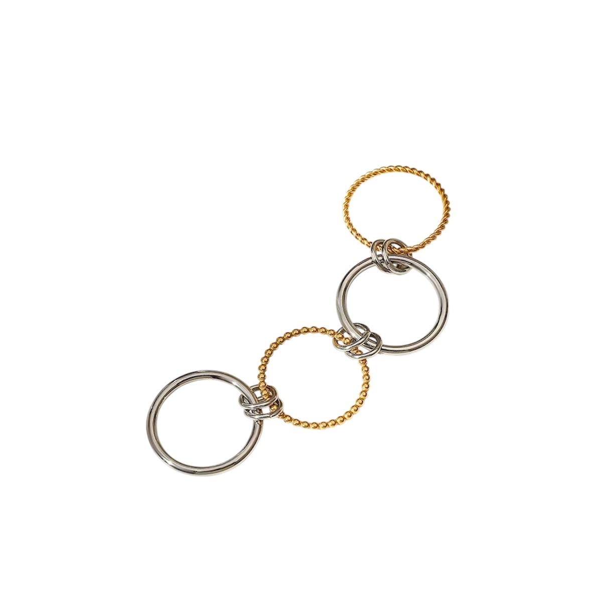 Anello in acciaio inossidabile anallergico e waterproof "Antistress 1"