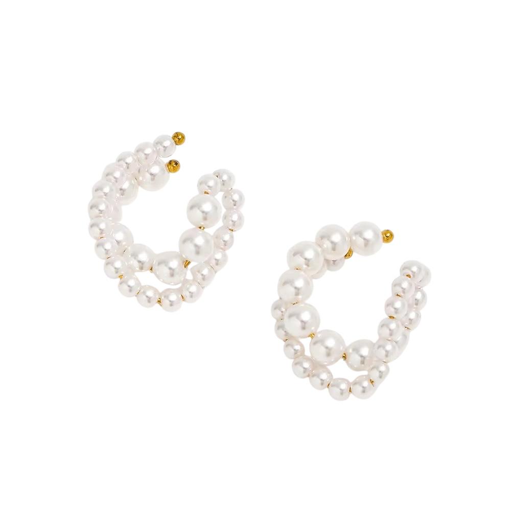Ear Cuff in acciaio inossidabile anallergici e waterproof "Eterea"