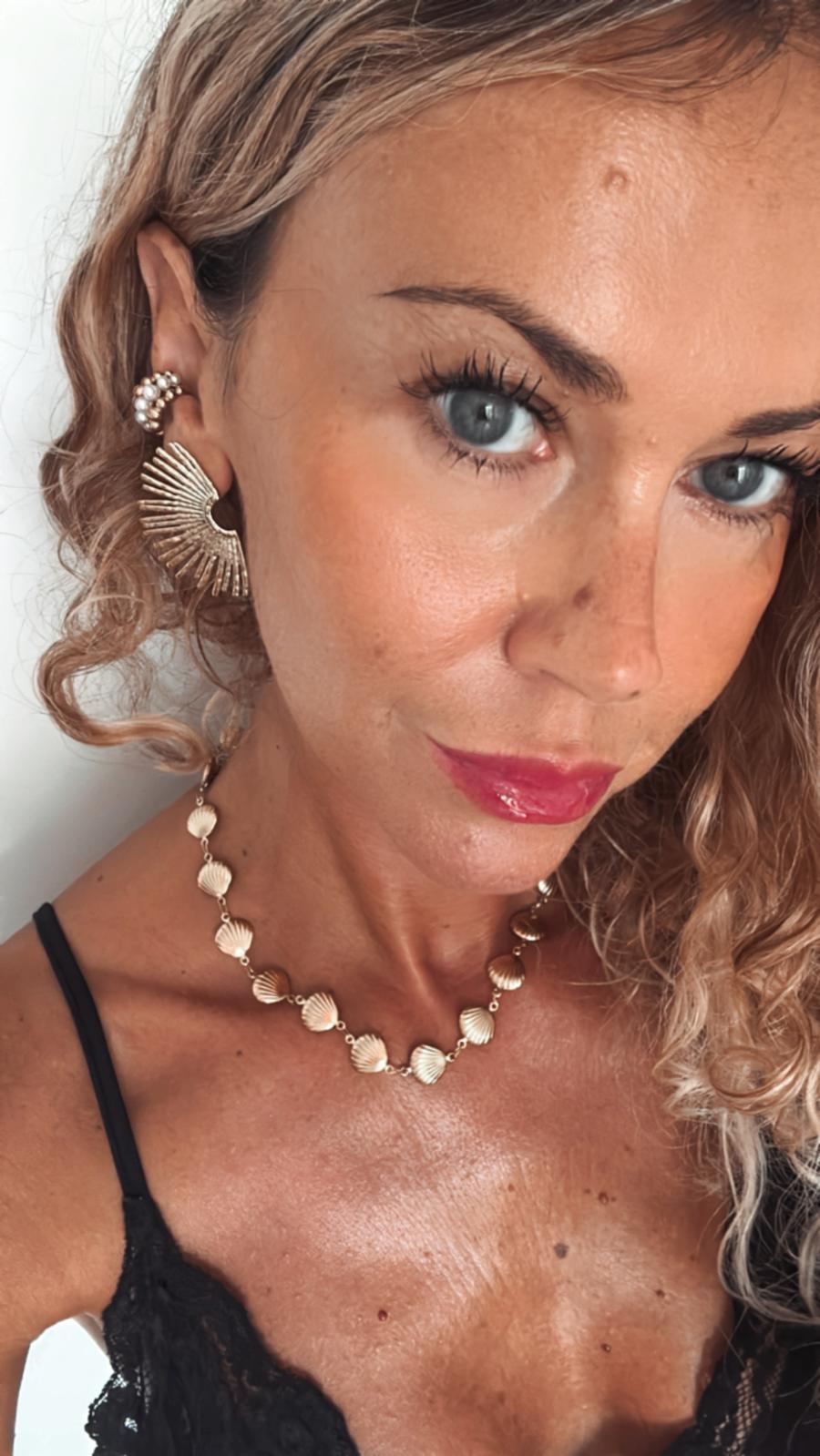 Collana in acciaio inossidabile anallergica e waterproof "Ariel"