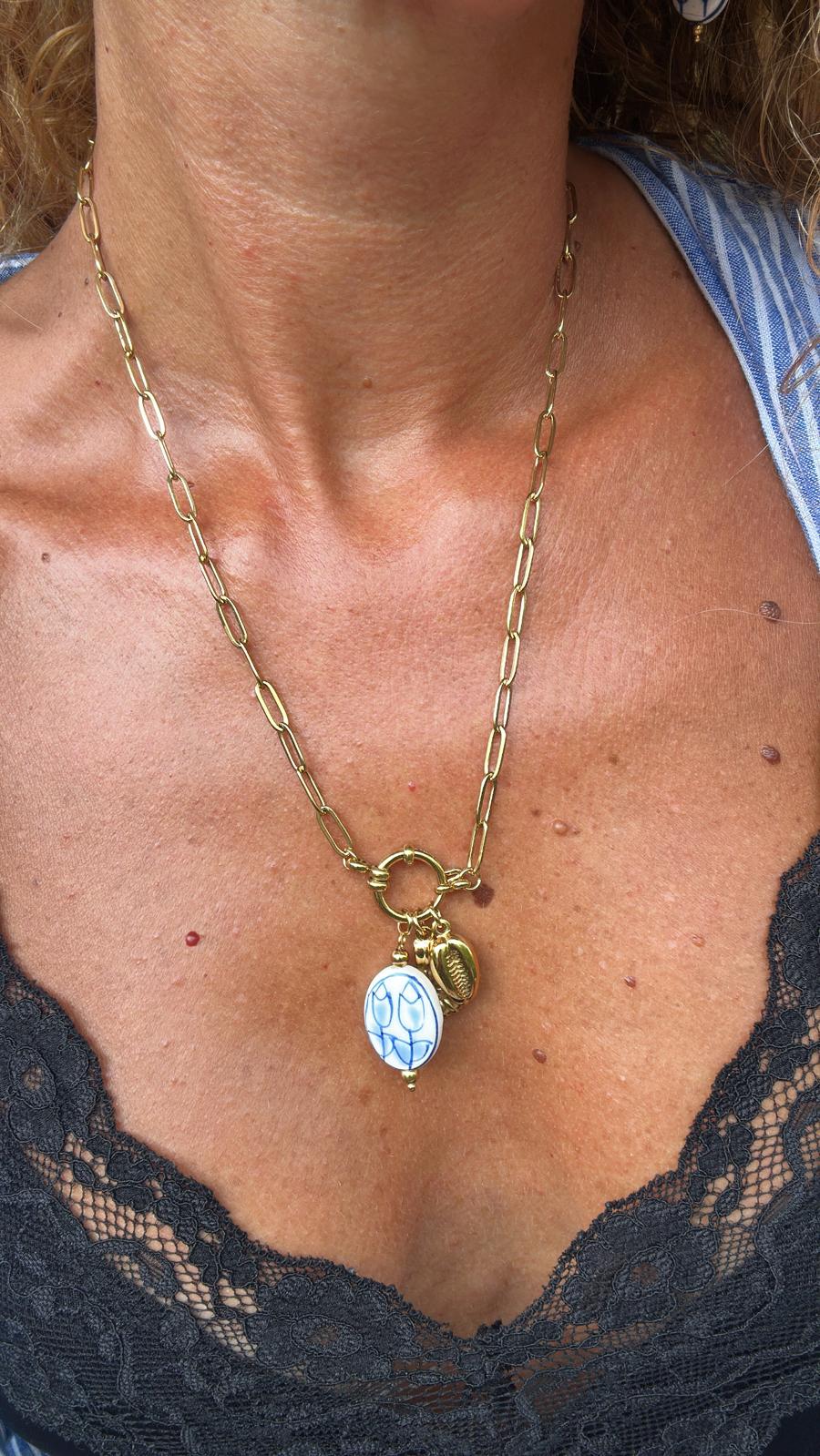 Collana in acciaio inossidabile anallergica e waterproof "Giulietta"