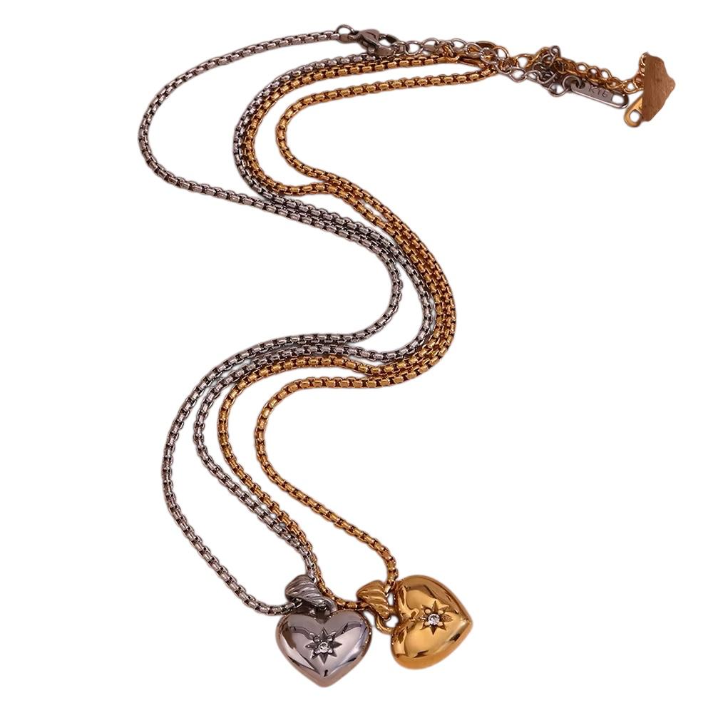 Collana in acciaio inossidabile anallergica e waterproof "Kelly"