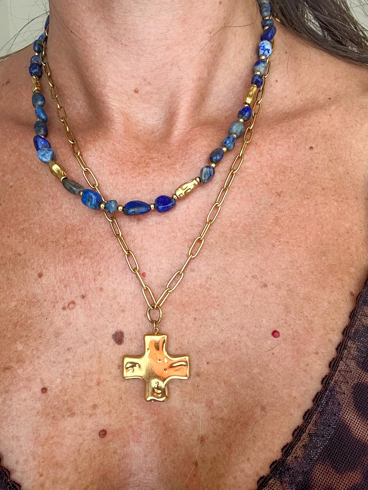 Collana in acciaio inossidabile anallergica e waterproof "Grazia"