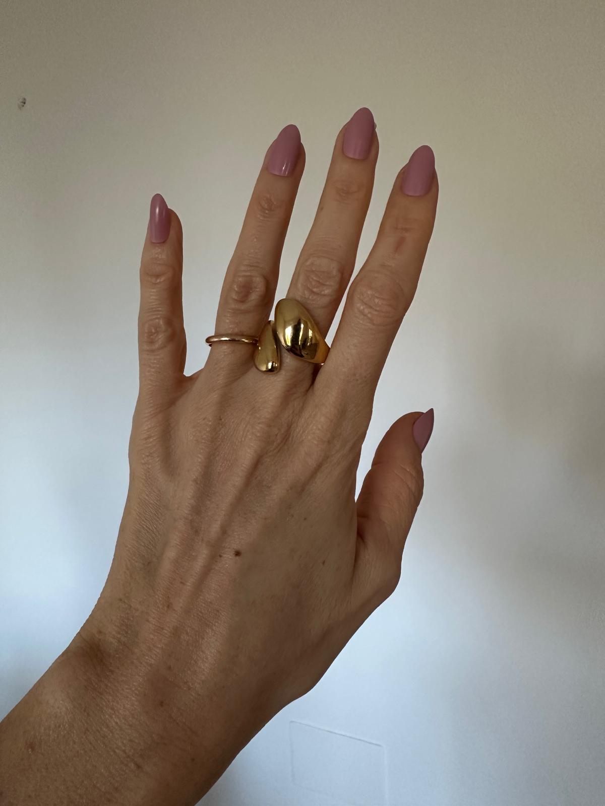 Anello in acciaio inossidabile anallergico e waterproof "Dipende"