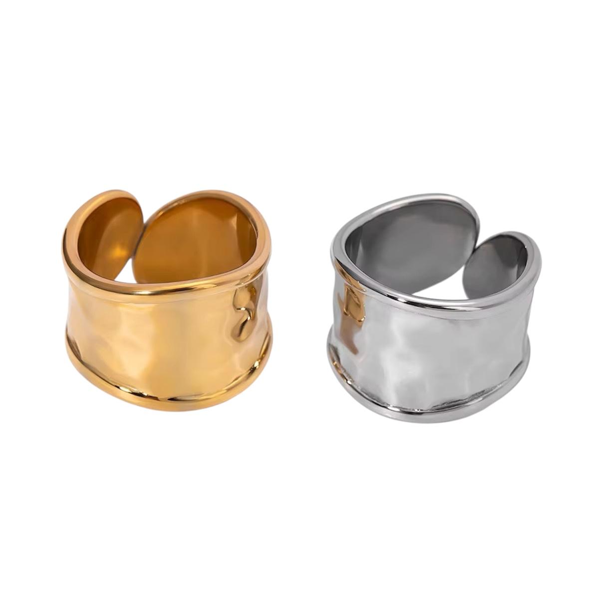 Anello in acciaio inossidabile anallergico e waterproof "Geloso"