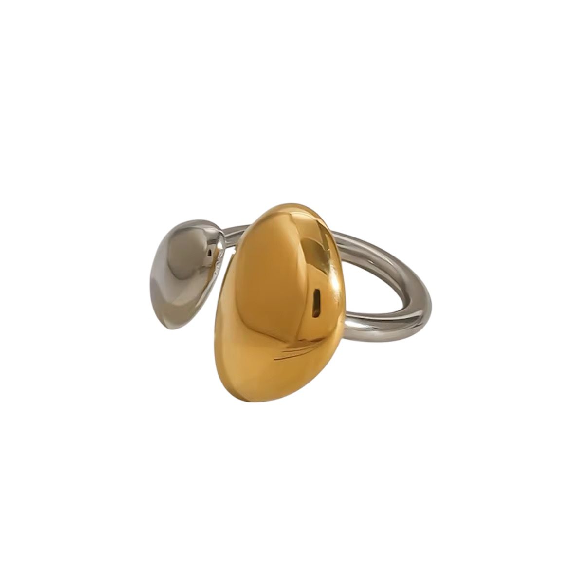 Anello in acciaio inossidabile anallergico e waterproof "Serenata"