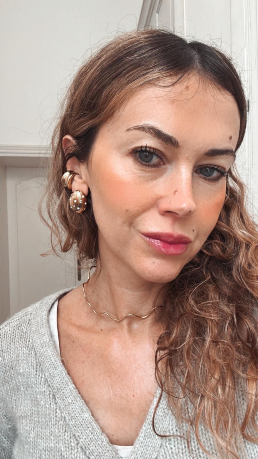 Ear cuff in acciaio inossidabile anallergici e waterproof "Mike"