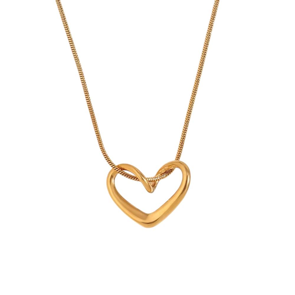 Collana in acciaio inossidabile anallergica e waterproof "Gioia"