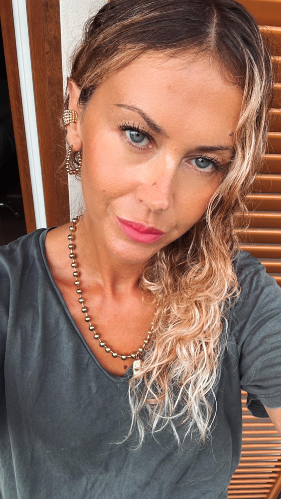 Collana in acciaio inossidabile anallergica e waterproof "Frida"