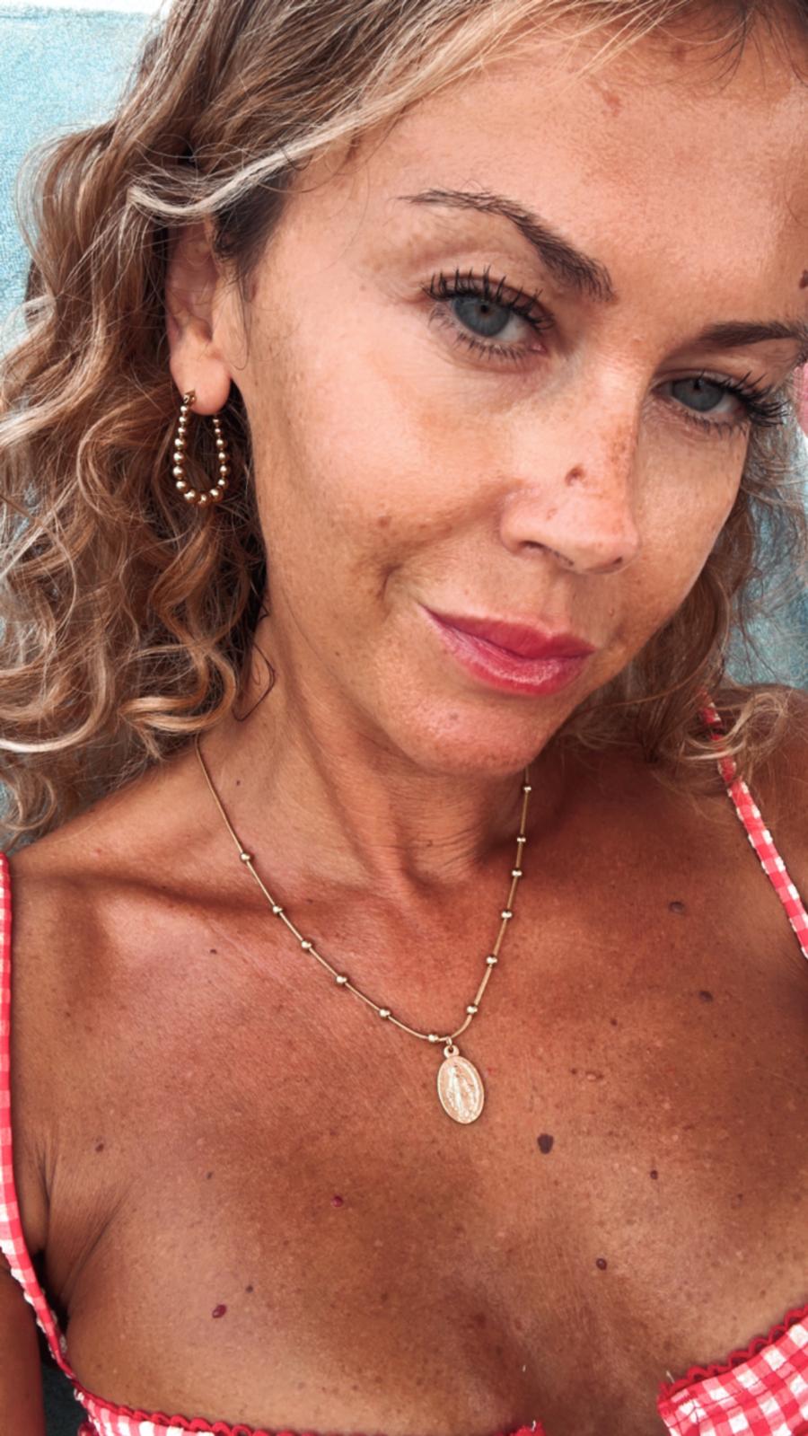 Orecchini in acciaio inossidabile anallergici e waterproof "Coco"