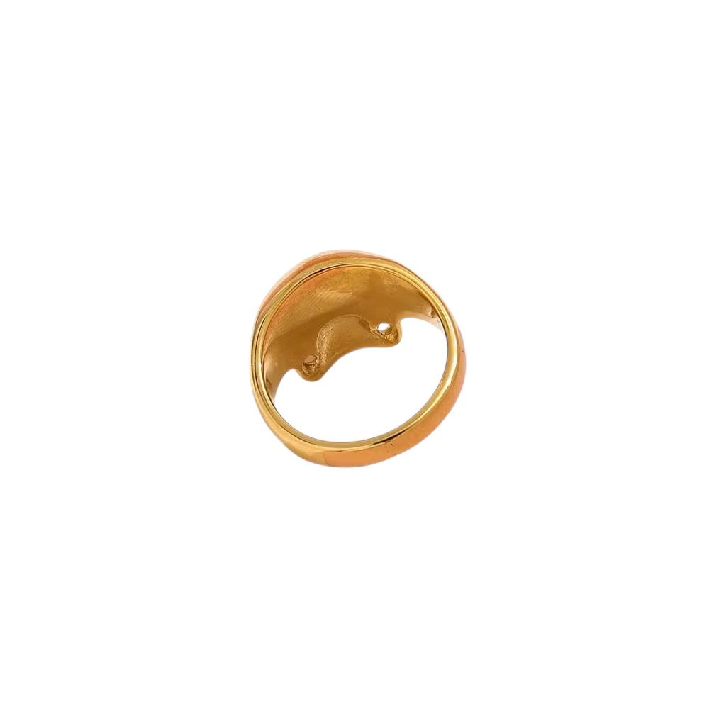 Anello in acciaio inossidabile anallergico e waterproof "Camillo"