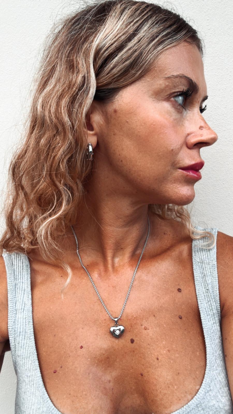 Collana in acciaio inossidabile anallergica e waterproof "Kelly"