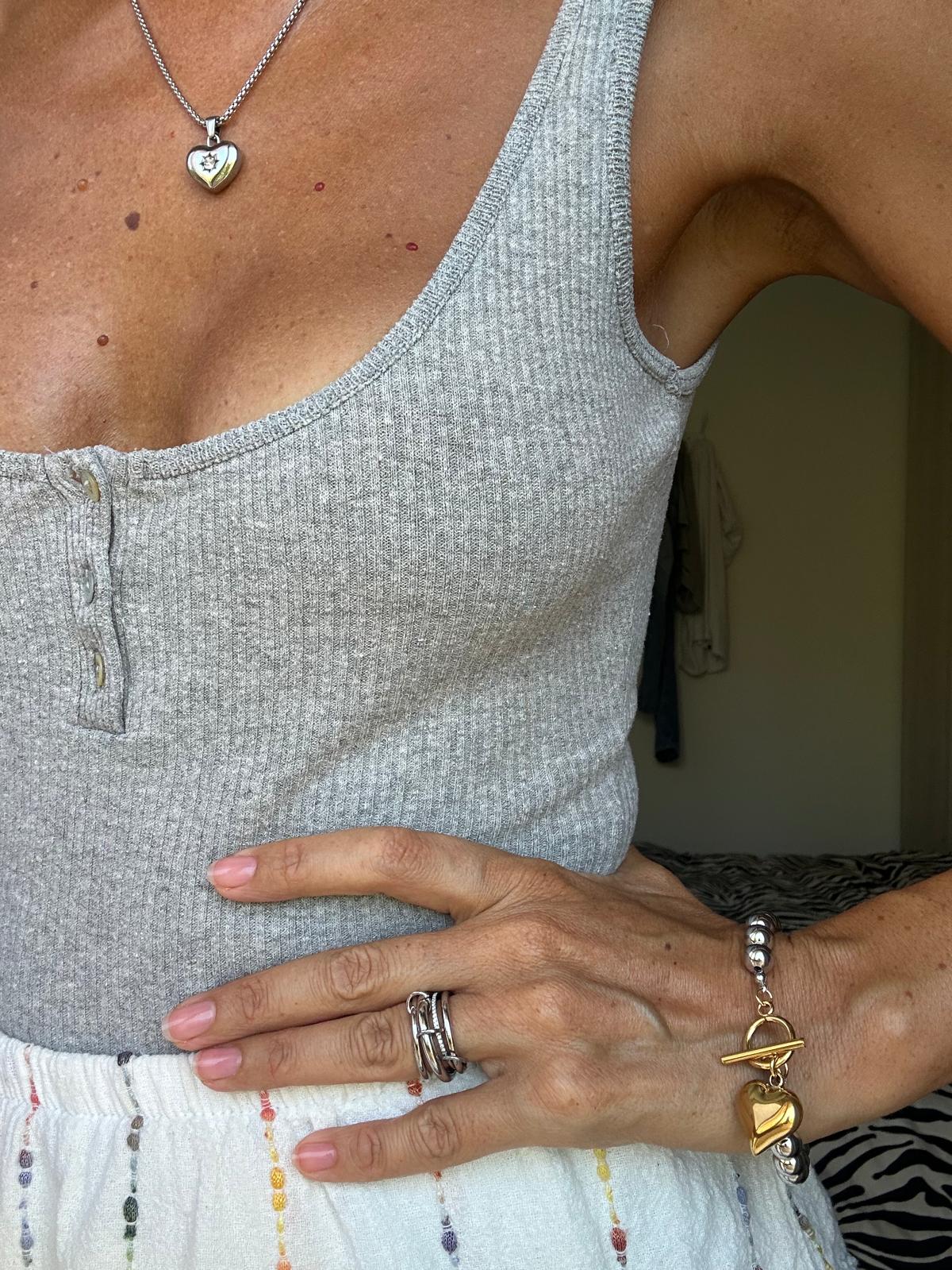 Bracciale in acciaio inossidabile anallergico e waterproof "Ottavia"