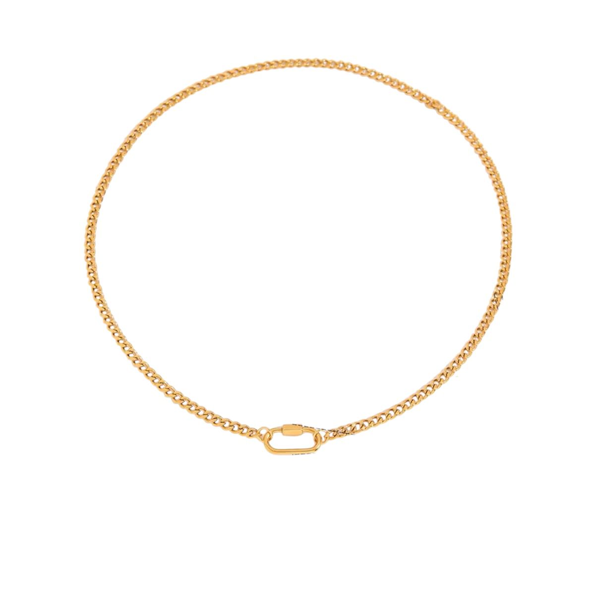 Collana in acciaio inossidabile anallergica e waterproof "Dolly"