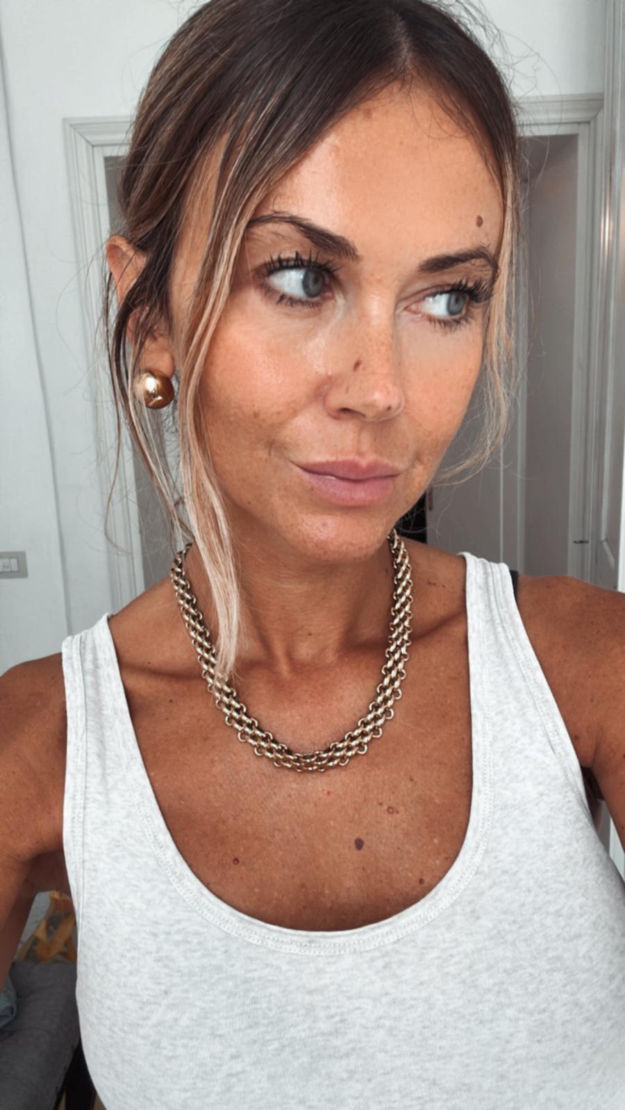 Collana in acciaio inossidabile anallergica e waterproof "Rory"