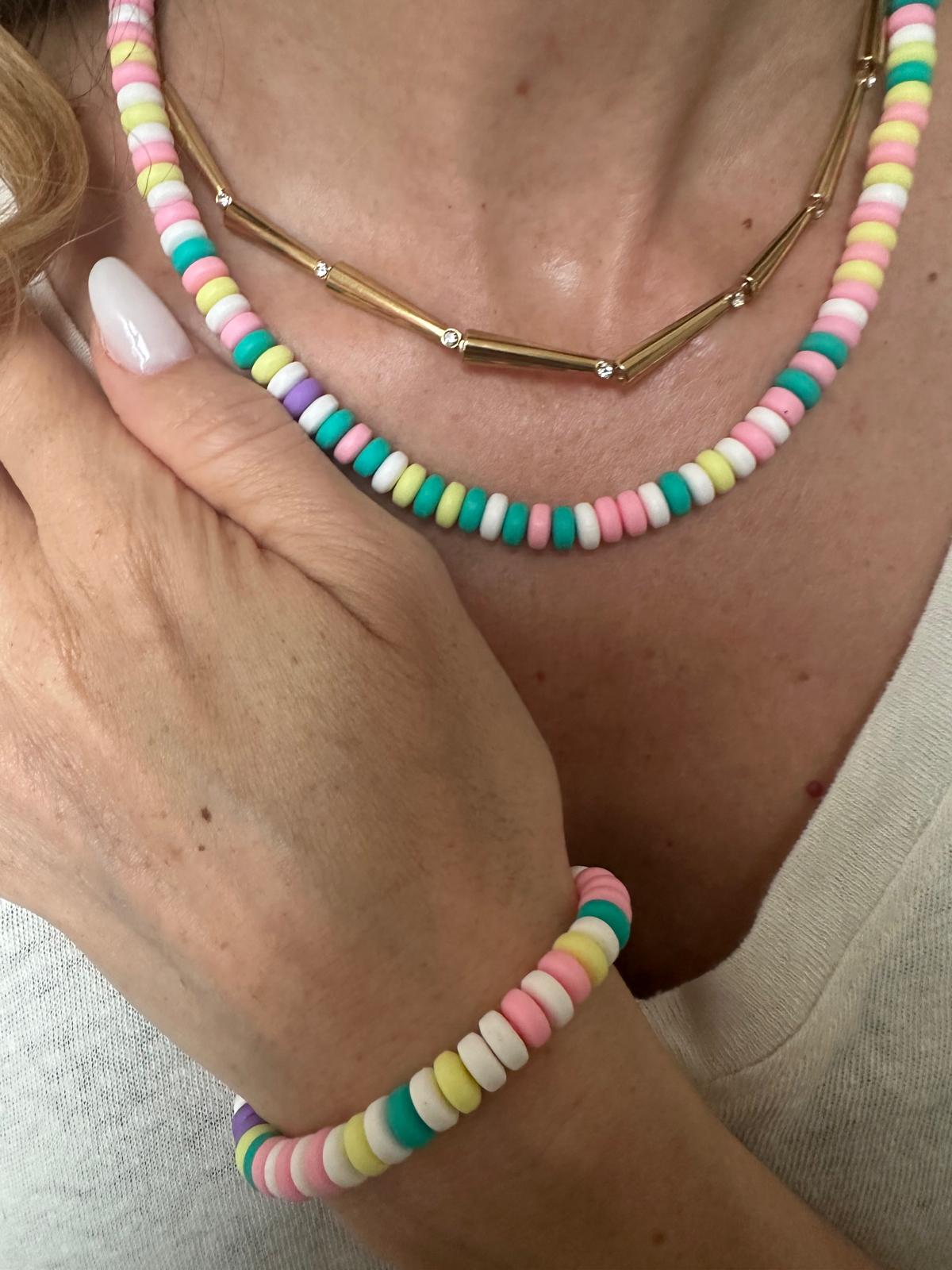 Collana in acciaio inossidabile anallergica e waterproof "Scheggia"