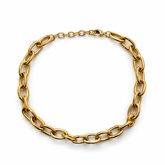 Collana in acciaio inossidabile anallergica e waterproof "Katy"