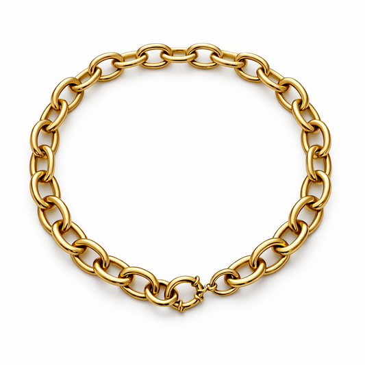 Collana in acciaio inossidabile anallergica e waterproof "Susy"