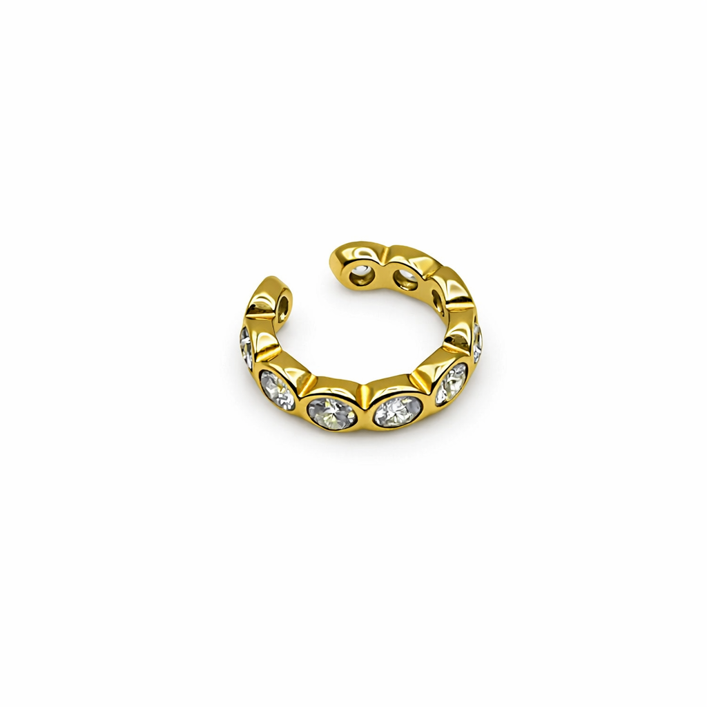 Ear Cuff in acciaio inossidabile anallergici e waterproof "Sky"