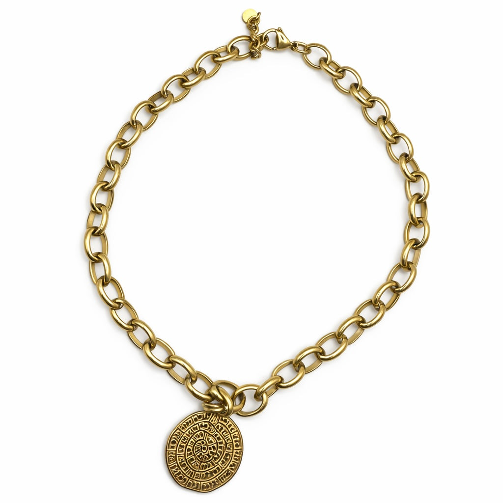 Collana in acciaio inossidabile anallergica e waterproof "Festo"