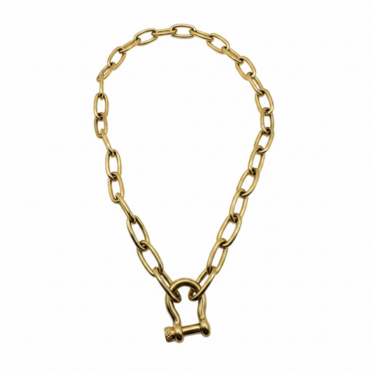Collana in acciaio inossidabile anallergica e waterproof "Zoe"