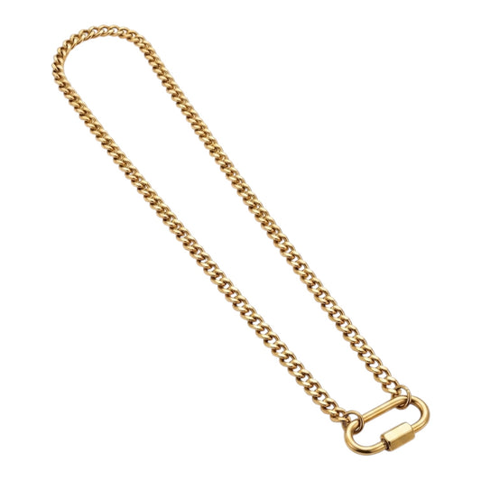 Collana in acciaio inossidabile anallergica e waterproof "Dolly"