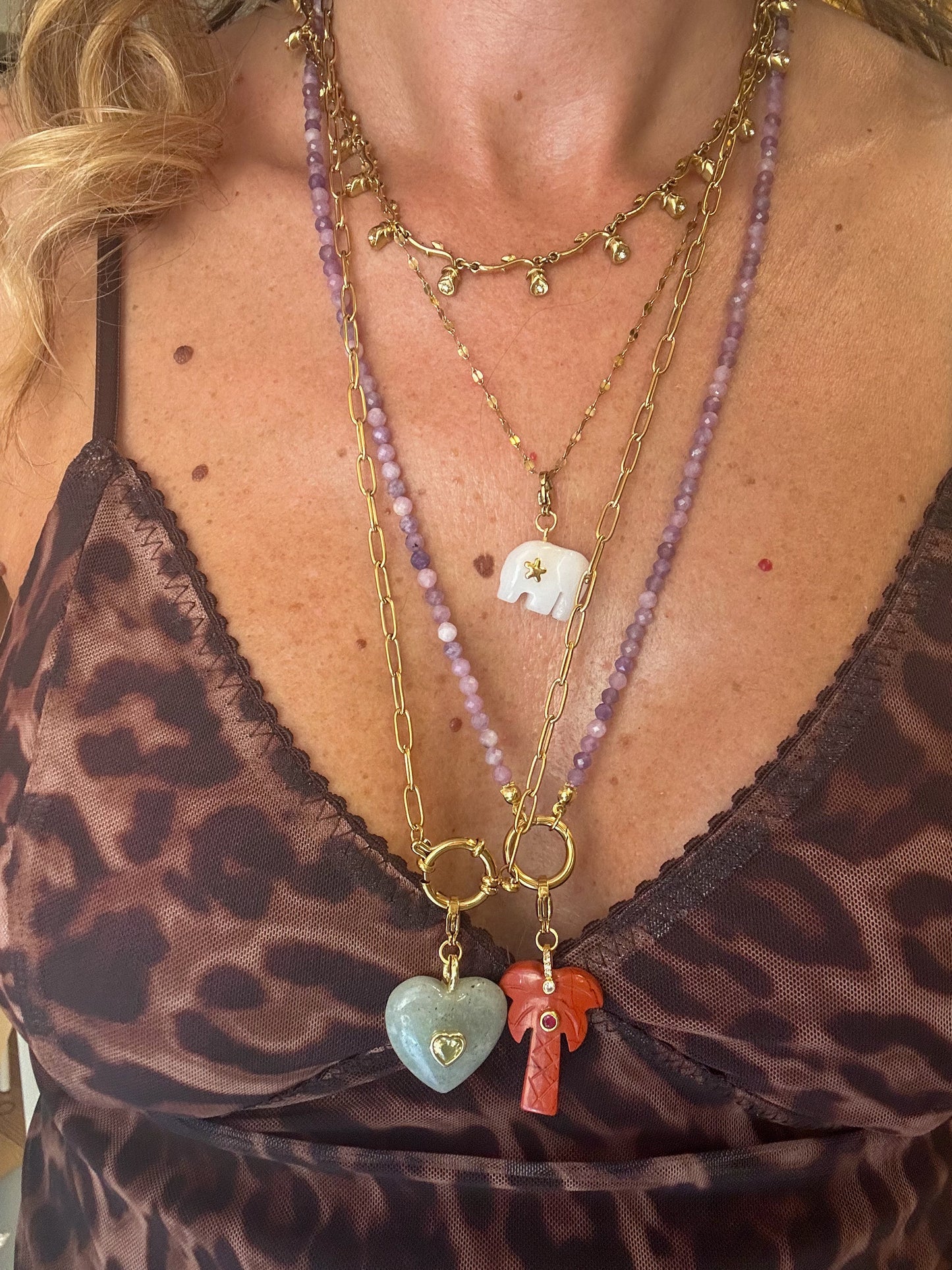 Collana in acciaio inossidabile anallergica e waterproof "Betty"