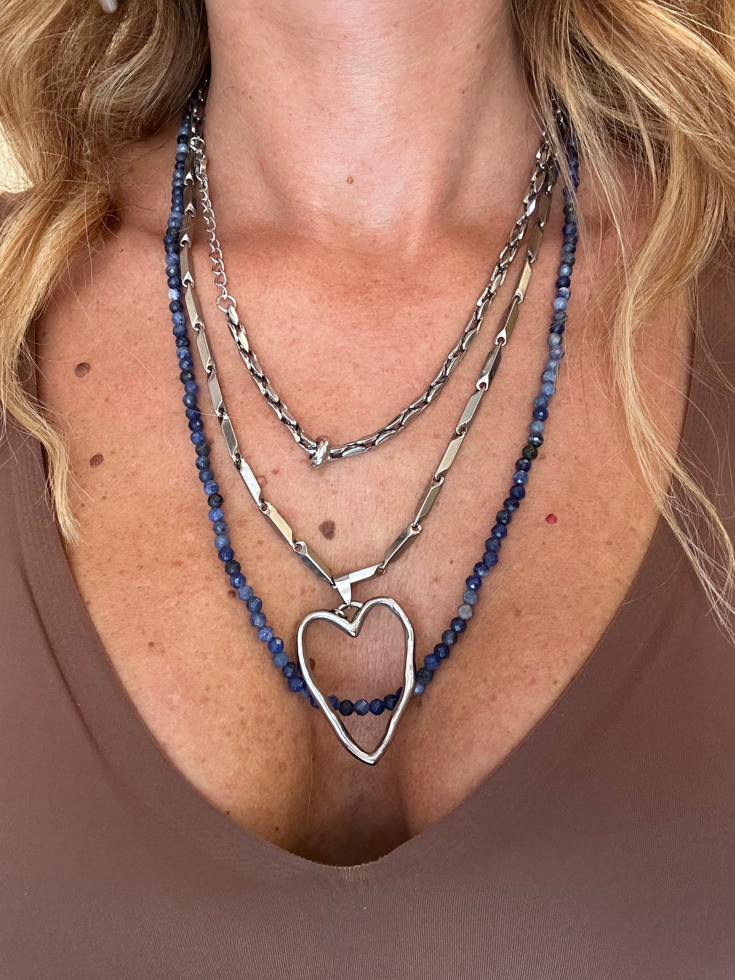 Collana in acciaio inossidabile anallergica e waterproof "Camilla"