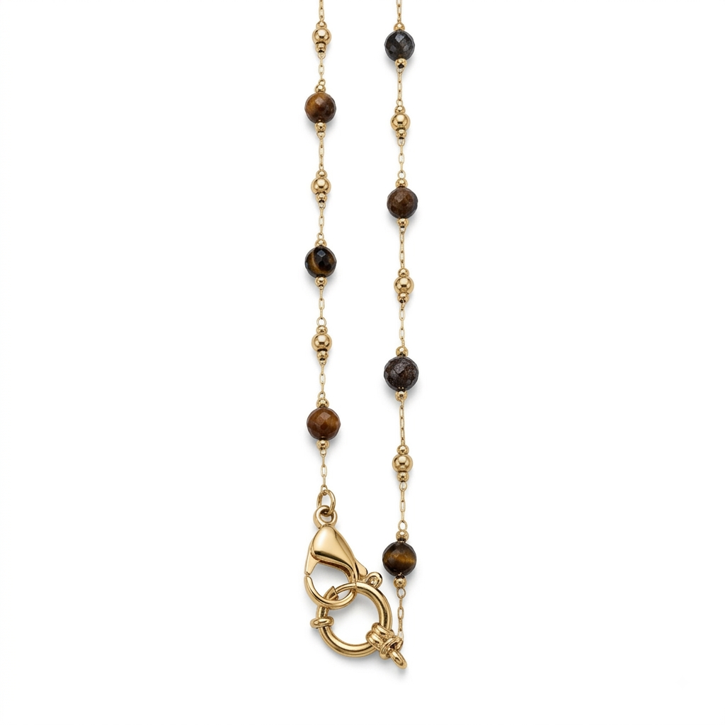 Collana in acciaio inossidabile anallergica e waterproof "Vesta"